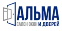 Лого компании Салон окон и дверей «АЛЬМА» © alma